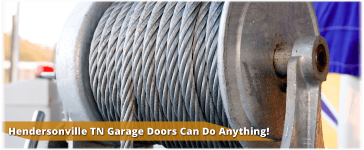 Garage Door Broken Cable Hendersonville TN